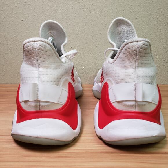 Adidas Men\'s 8.5 Patrick Mahomes FLX Sneakers‎ Red White Football Training Shoe main image 5
